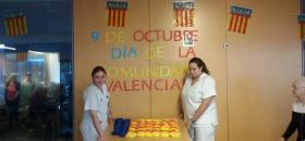 Celebración del 9 de octubre: Día de la comunidad valenciana. Residencia San José