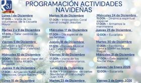 Programa Navidad de la Residencia San José.